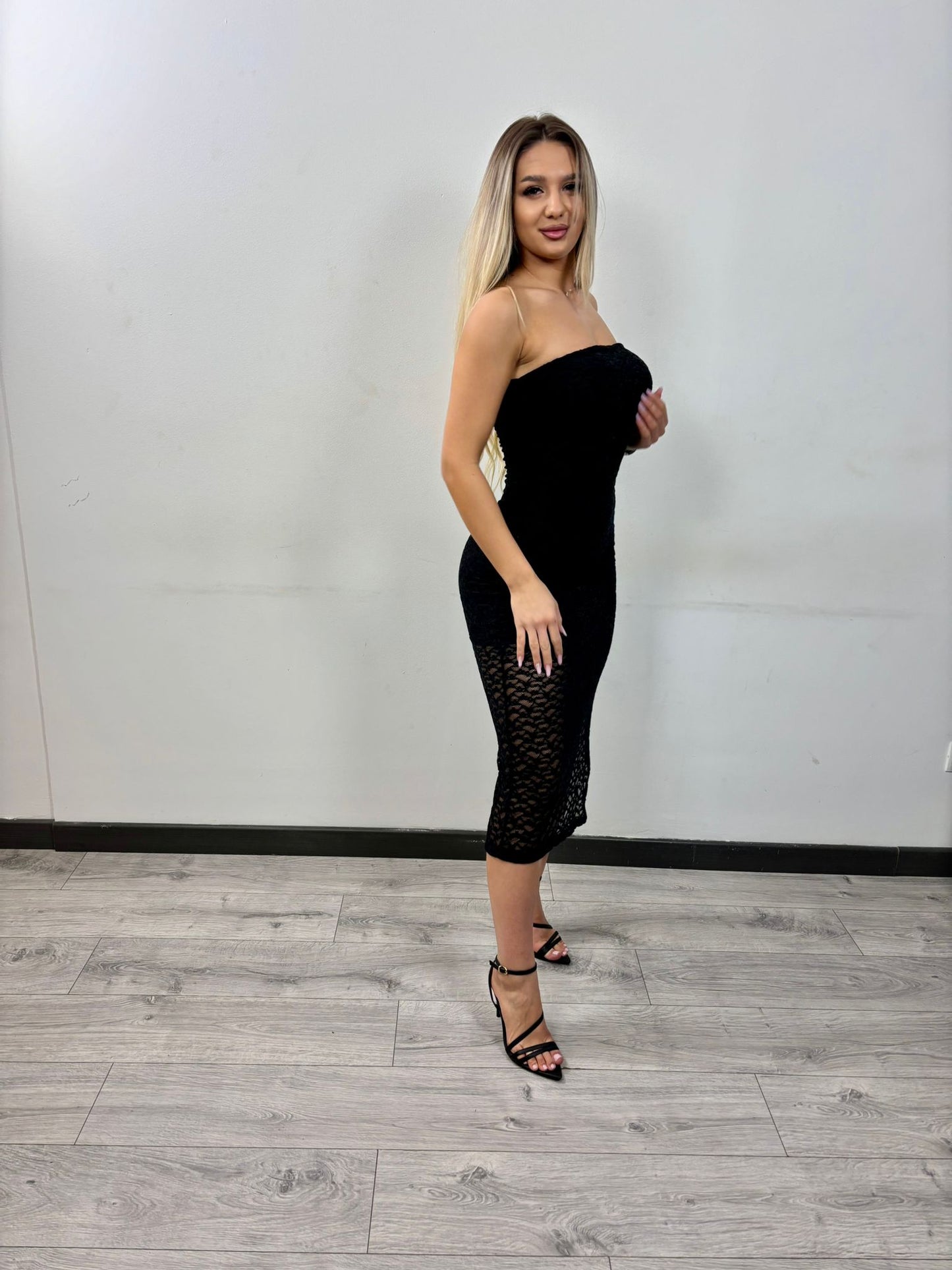 Rochie dantela eleganta